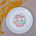 Personalized baby Plate