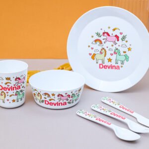 Personalized baby Feeding Set