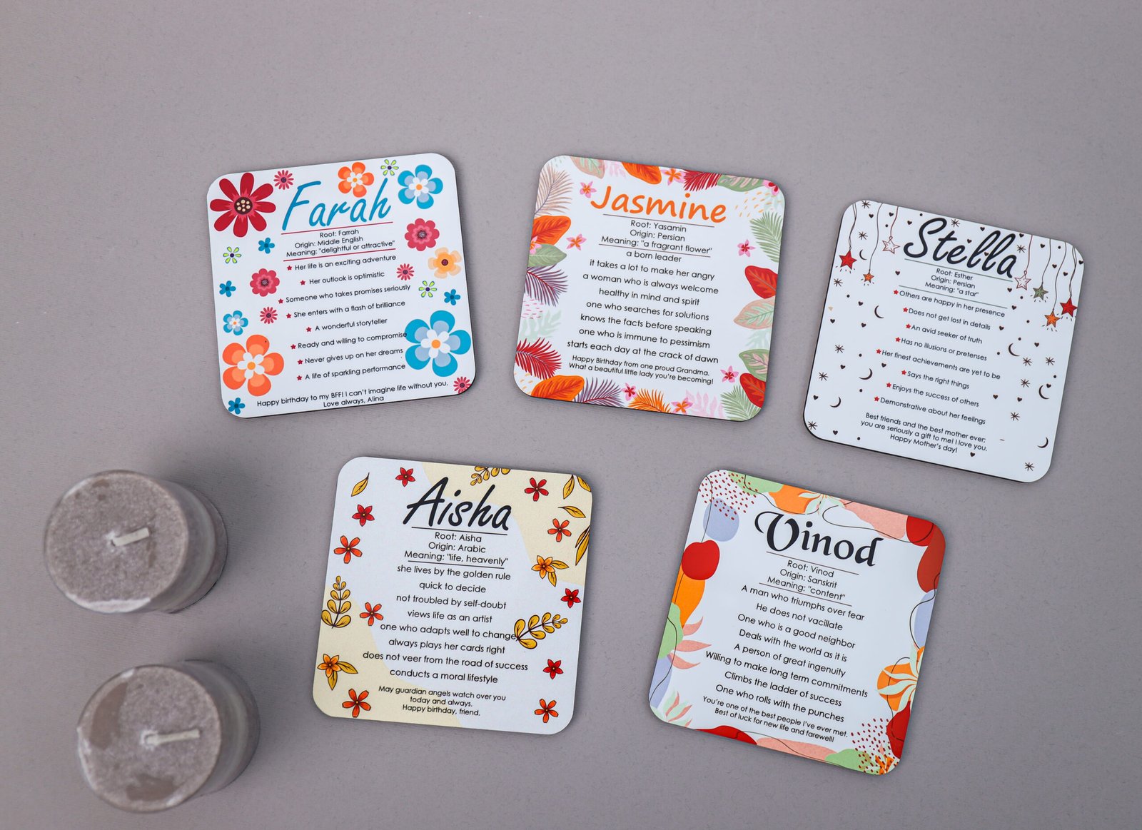 Name Meaning Coaster - Image 2