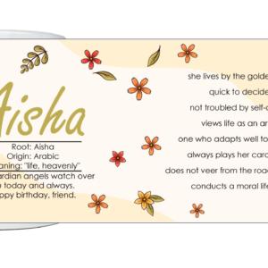 Kids Enamel Name Mug