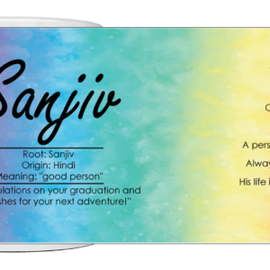 Kids Enamel Name Mug