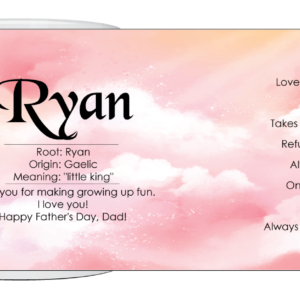 Kids Enamel Name Mug