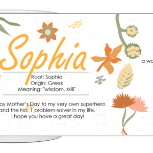 Kids Enamel Name Mug