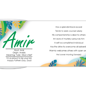 Kids Enamel Name Mug