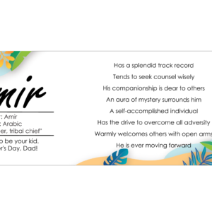 Name Meaning Bookmarks - background 16