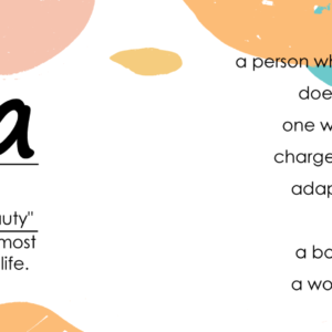 Name Meaning Bookmarks - background 4