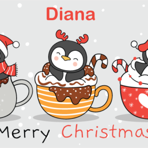 Personalized Christmas Pen - Xmas P8