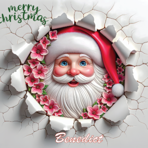 Personalized Christmas Coaster - Xmas CS7