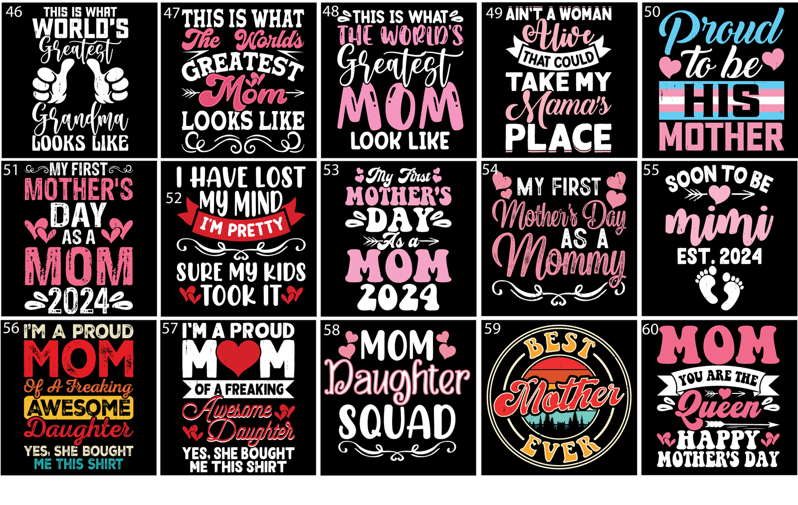 Mothers Day T-Shirts - Image 9