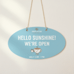 Aluminum Open/Closed Sign