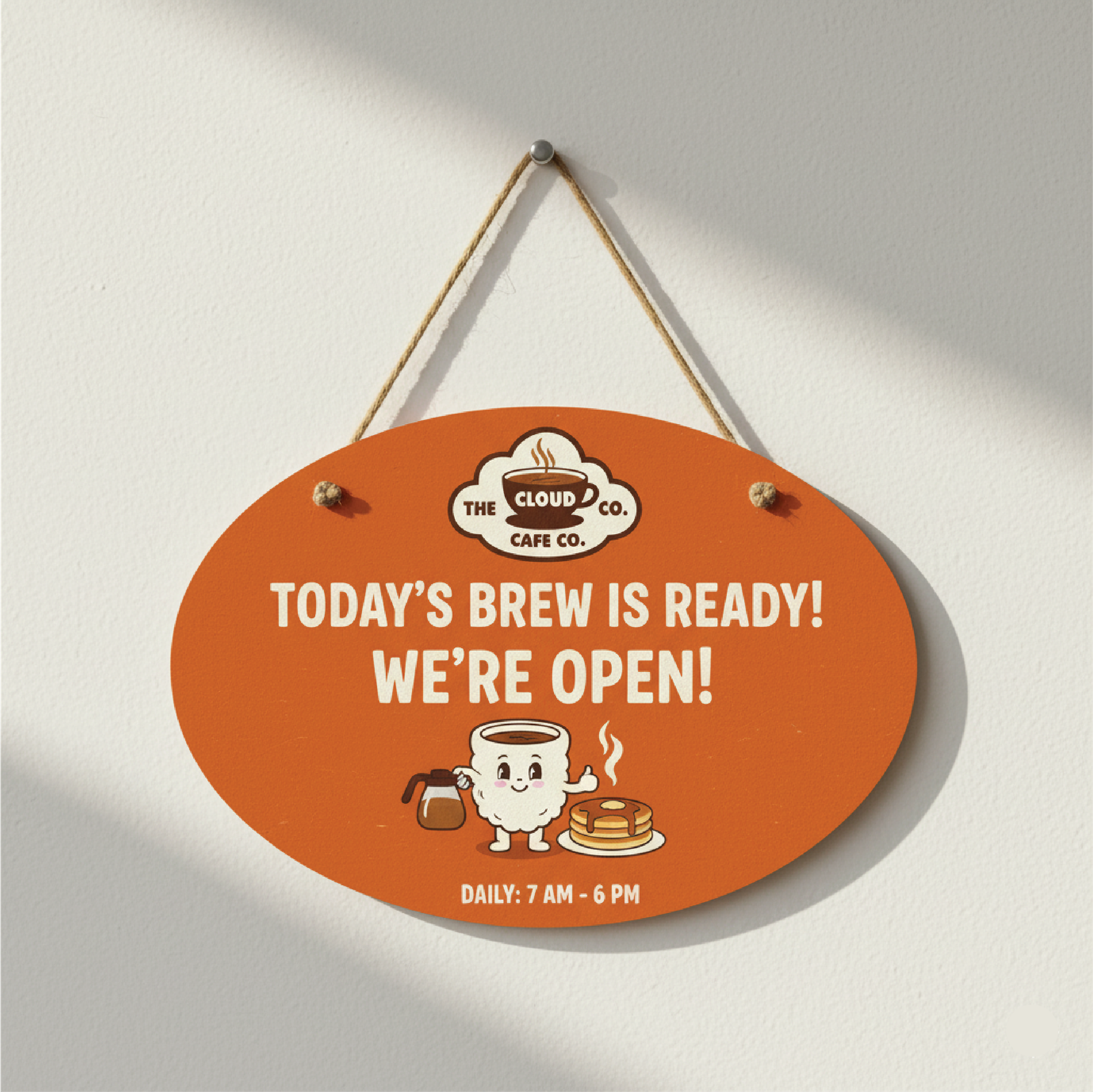 MDF Open Closed Sign - Image 8