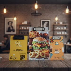 Aluminum Clipboard Cash Presenter