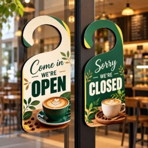 Open/Closed Door Handle Hanger