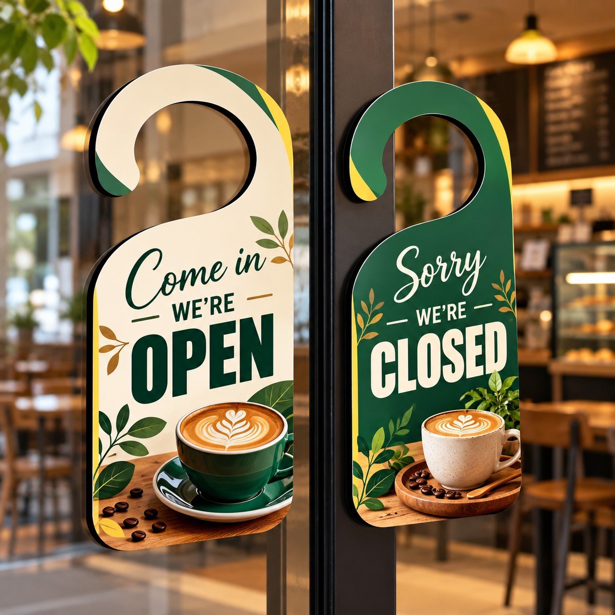 Open/Closed Door Handle Hanger