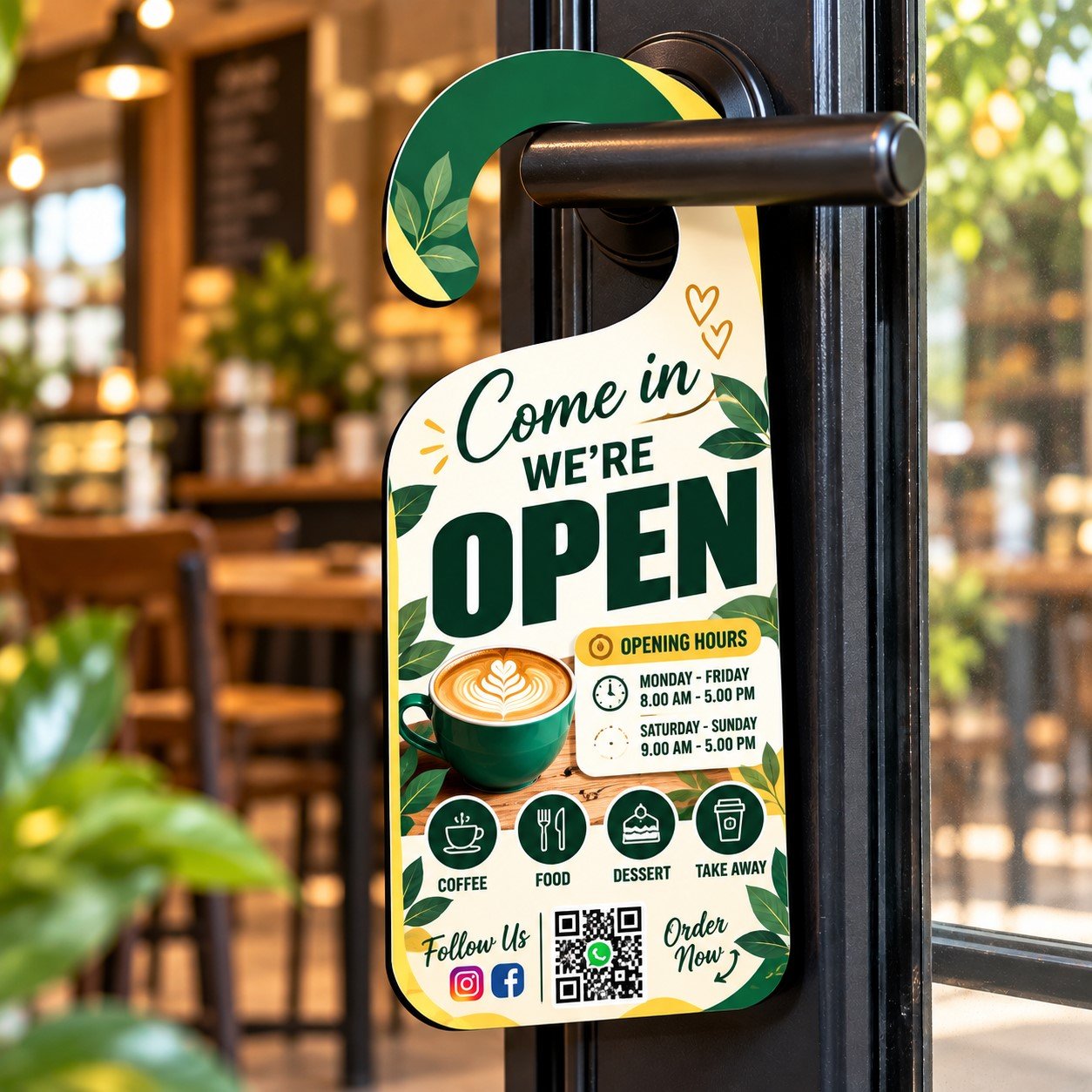 Open/Closed Door Handle Hanger - Image 5