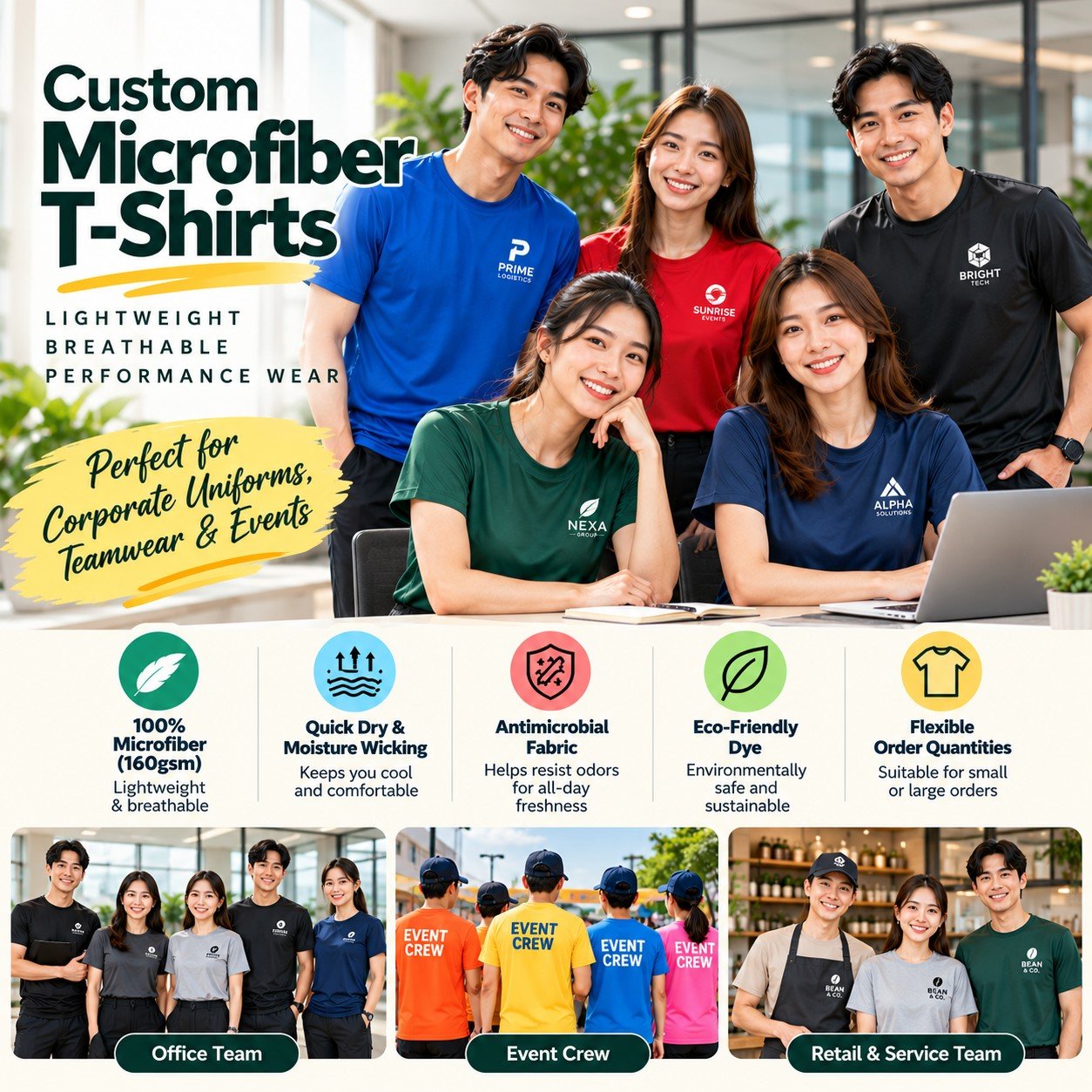Custom Microfiber T-Shirt Printing - Image 6