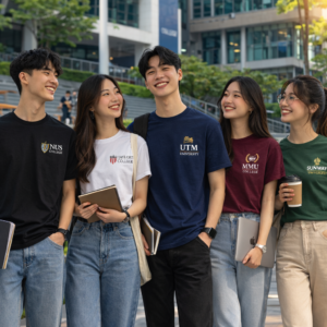 Custom Student Cotton T-Shirt